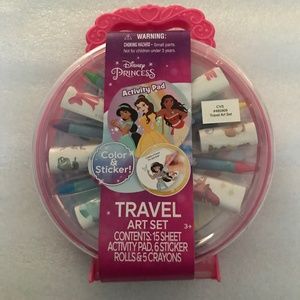 Tara Toy Corp. Disney Princess Travel Art Set New